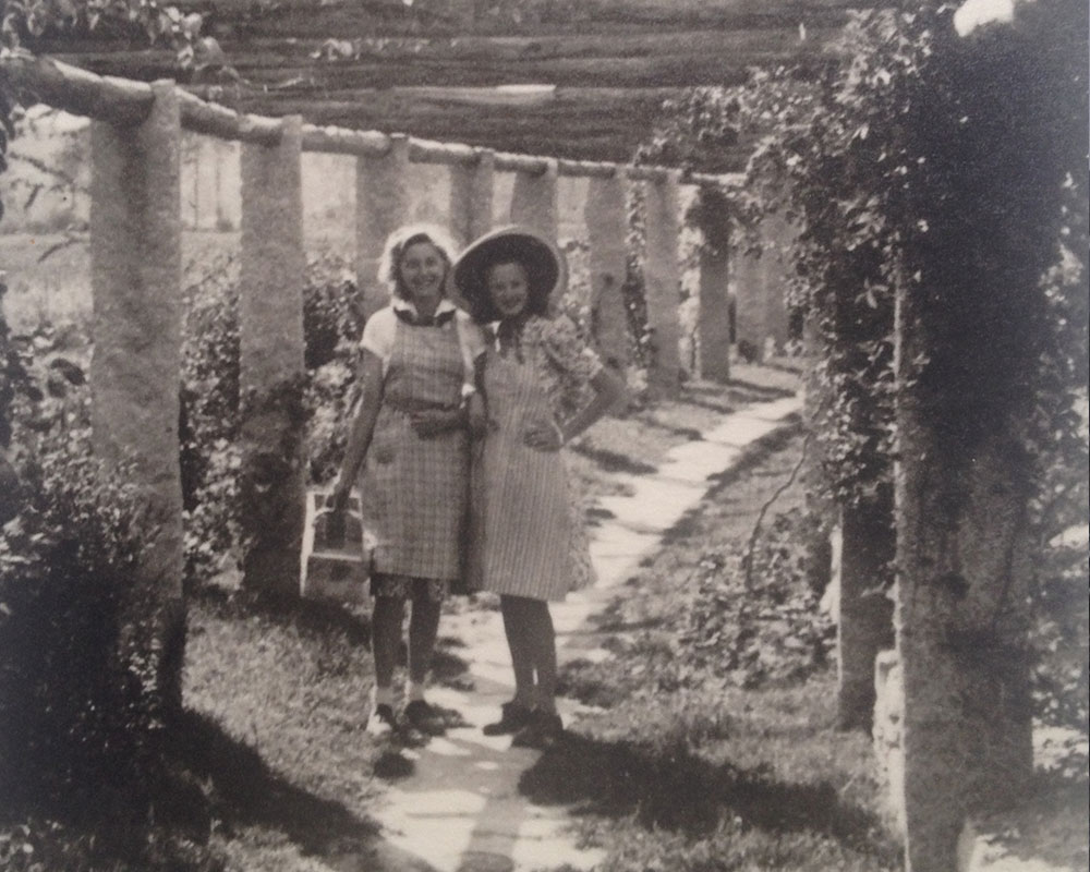 Besuch auf dem Pfyngut, 1944